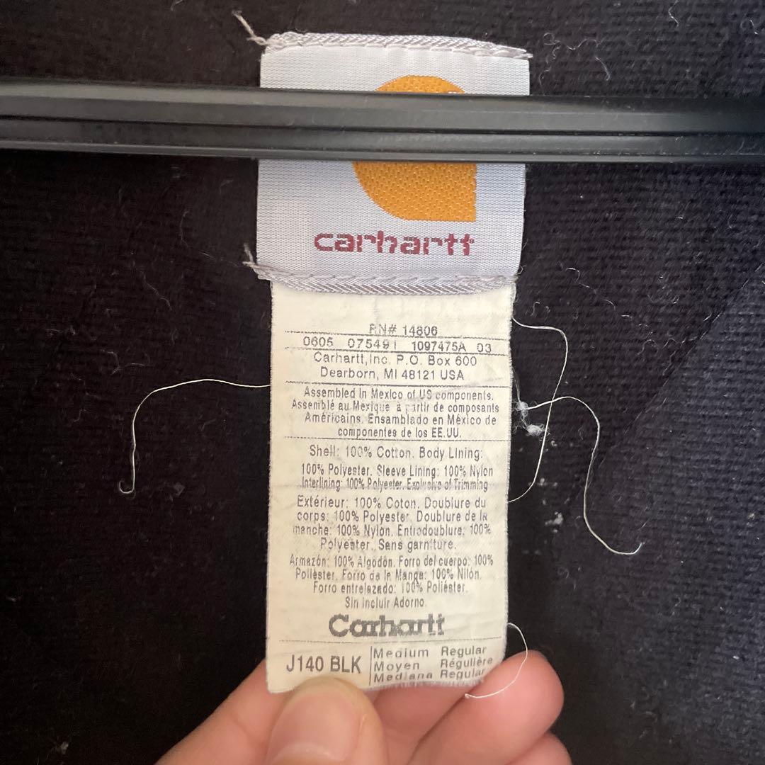 Carhartt J140 BLK ブラックジャケット