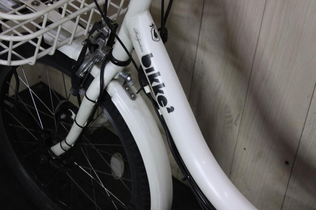 ブリヂストン bikke 2 e BK0C85 20型8.7AH 3段 白
