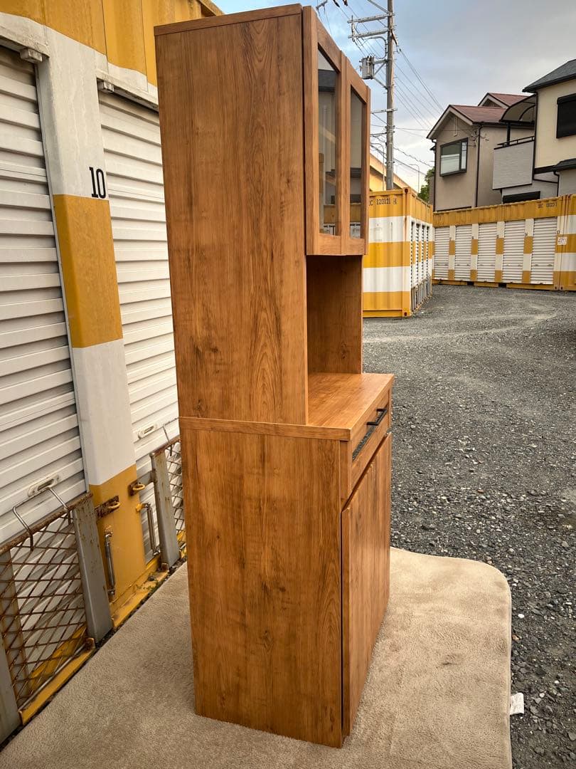 【引取のみ】キッチンボード kayla ケイラ 幅70cmタイプ 2口コンセント