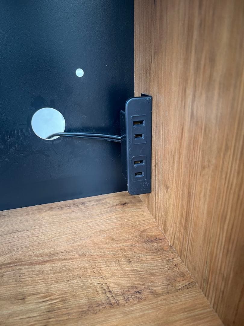 【引取のみ】キッチンボード kayla ケイラ 幅70cmタイプ 2口コンセント