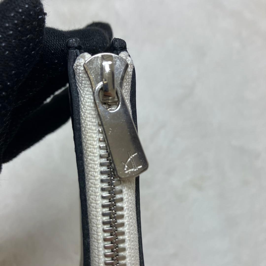 極美品 エンダースキーマ 本革 レザー ケース カードケース ブラック