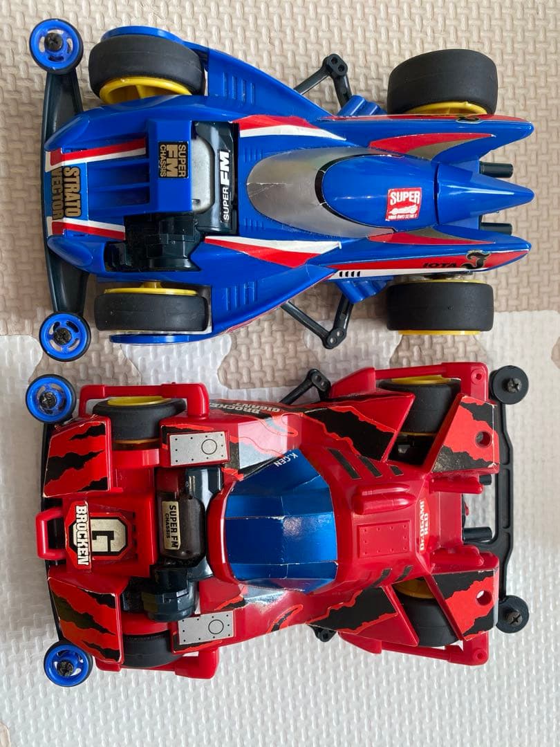 【当時物】ミニ四駆 まとめ売り 11台セット レッツ&ゴー世代　ボックス付