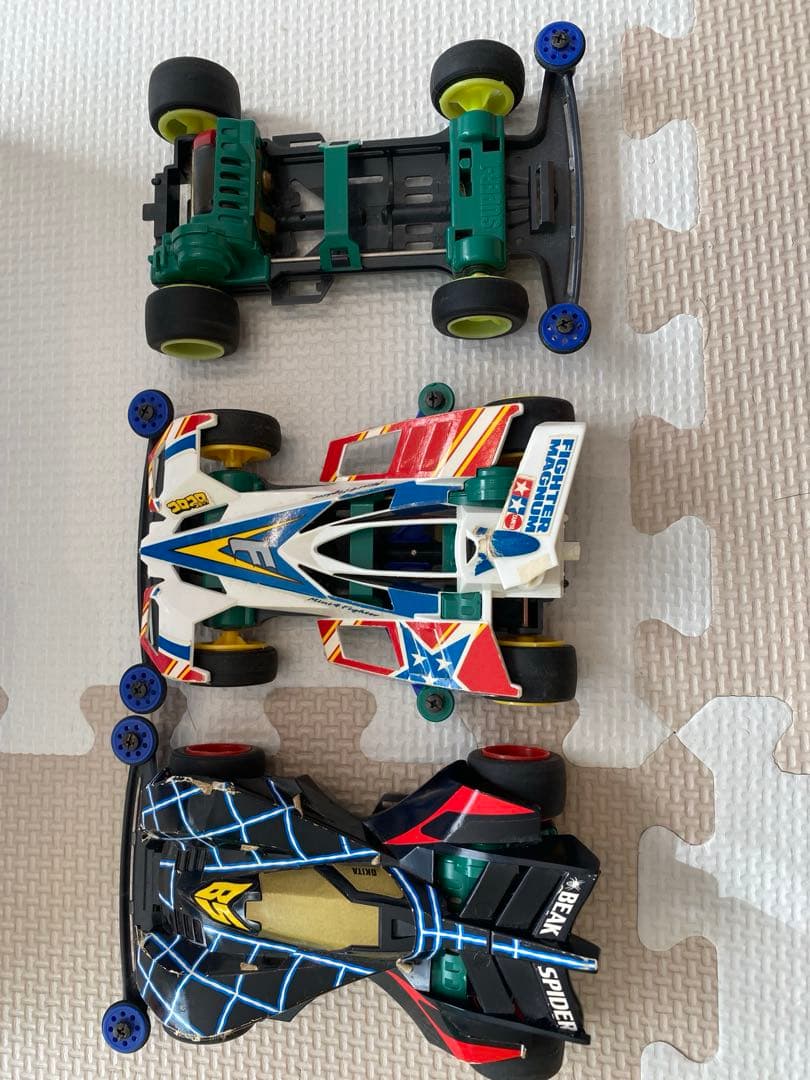 【当時物】ミニ四駆 まとめ売り 11台セット レッツ&ゴー世代　ボックス付