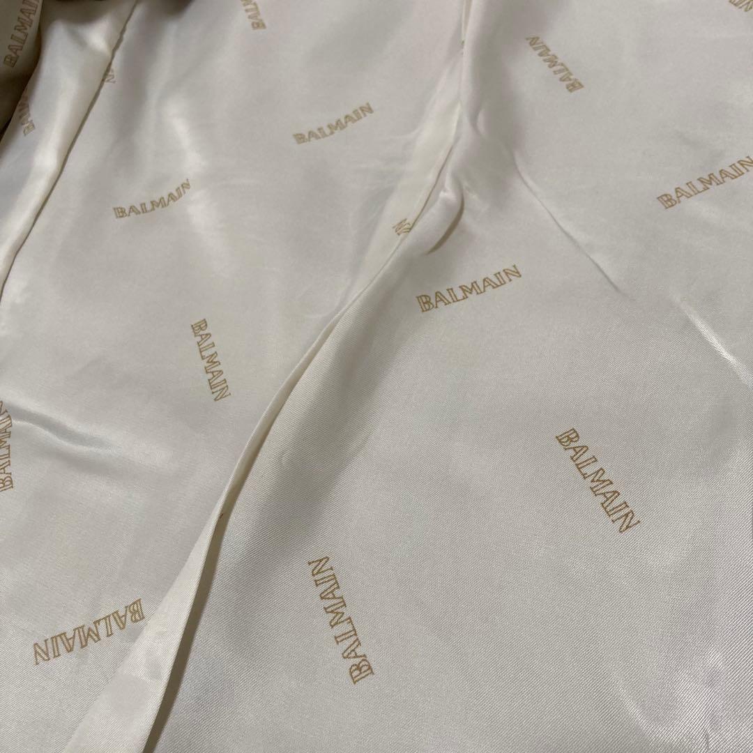 BALMAIN バルマン　レザージャケット　ラムレザー　羊革　キャメル 11号