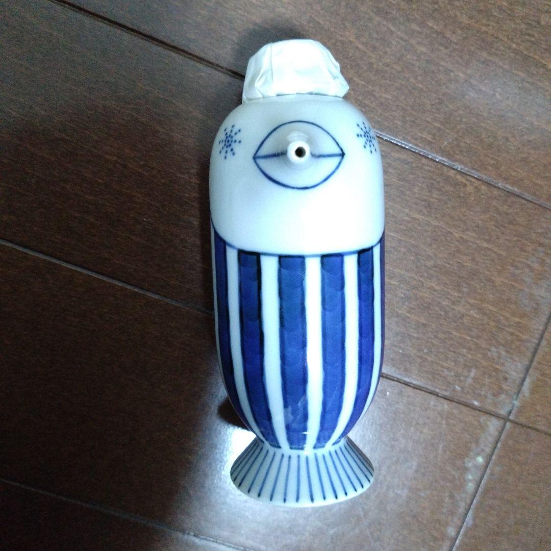 【未使用】上出長右衛門窯　。ハイメ・アジョン　。醤油差し