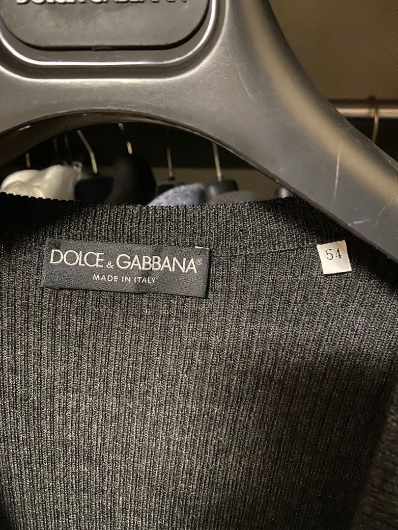 hui❗️ DOLCE&GABBANA ドルガバ　Vネック カーディガン