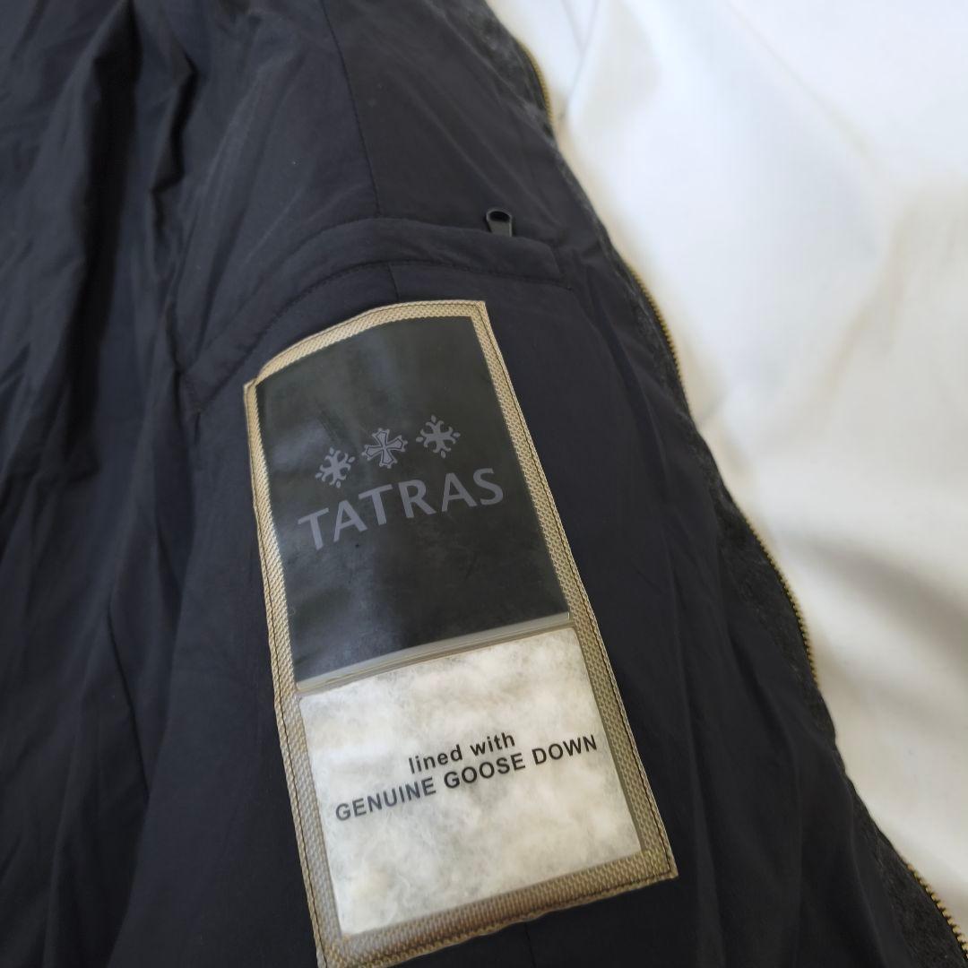 美品✨タトラス ノーブル別注 ウールダウンコート ロング丈 グレー M