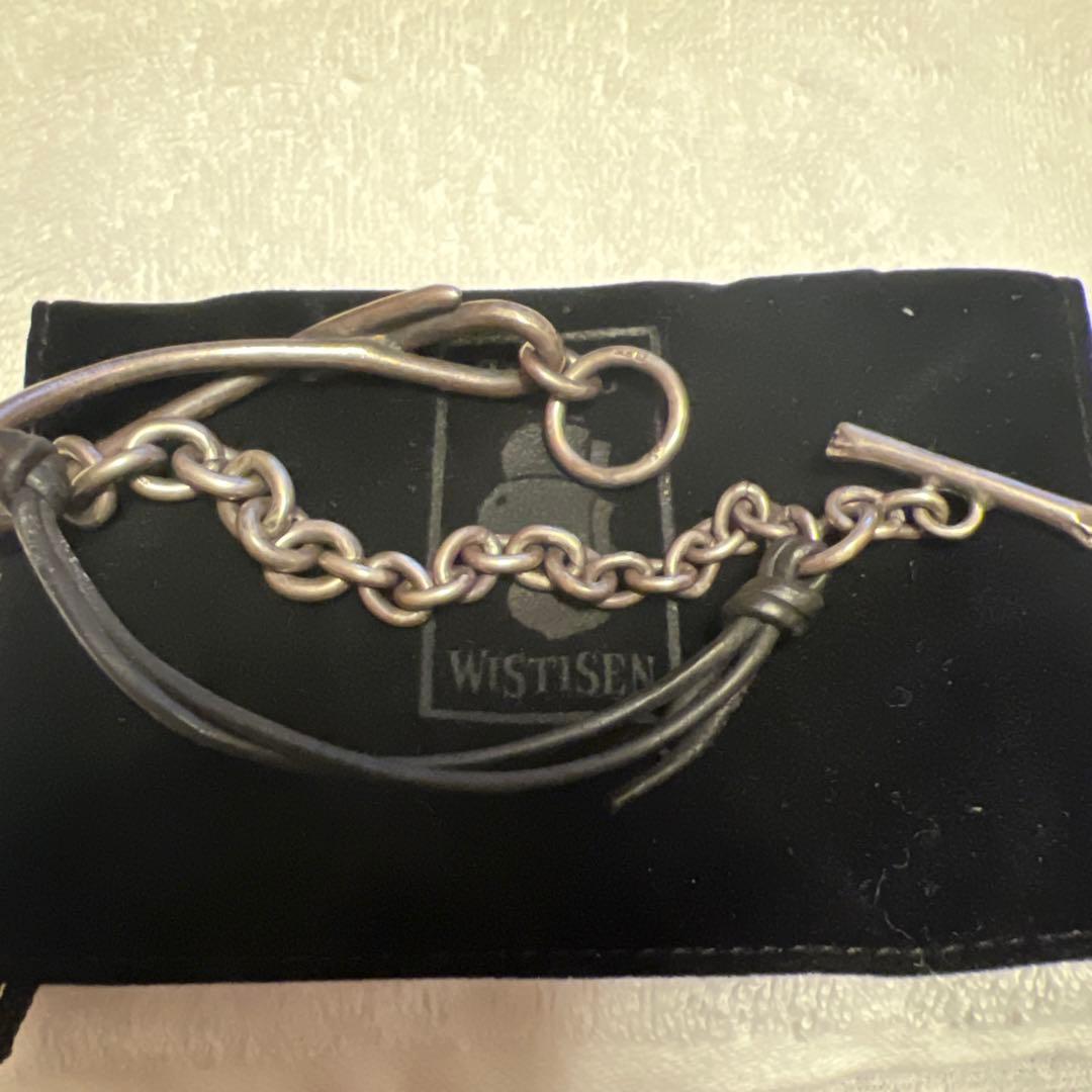 激レアTOBIAS WISTISEN SV925 ブレスレット 入手不可 代官山