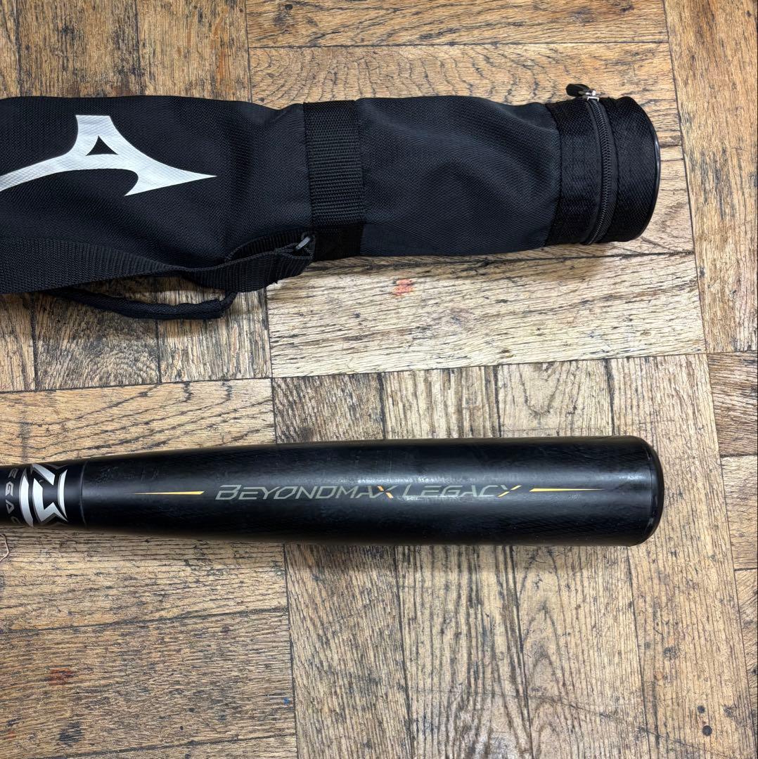 83cm トップバランス　LEGACY バット 専用ケース付き710gレガシー