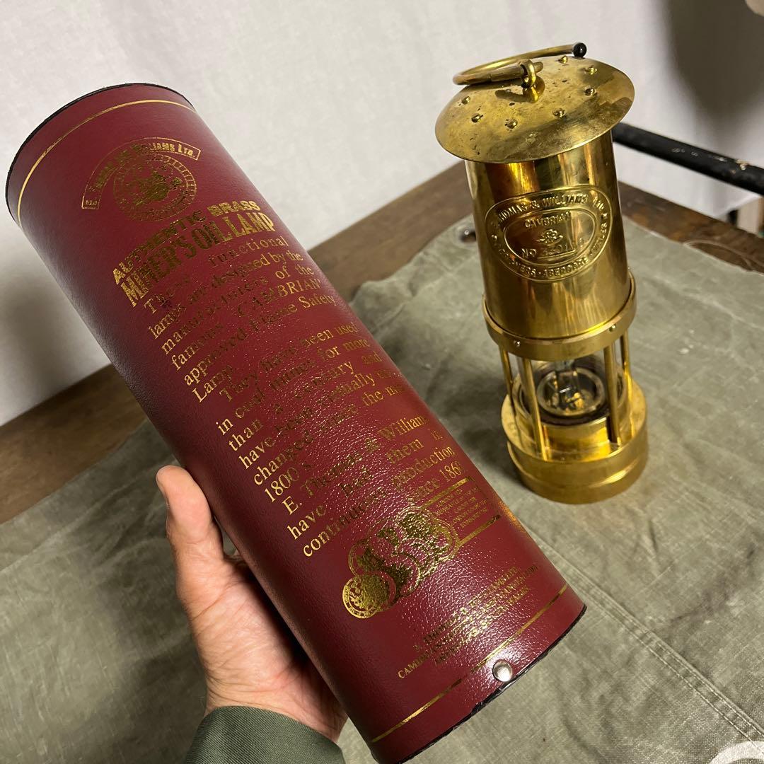 英国製◾️E. Thomas & Williams カンブリアンランタン ランプ
