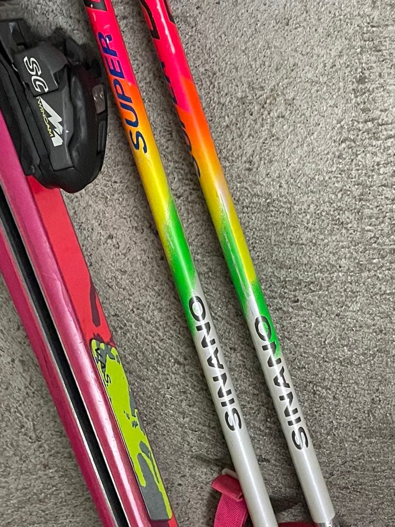 ROSSIGNOL 90年代スキー super virage used 193c