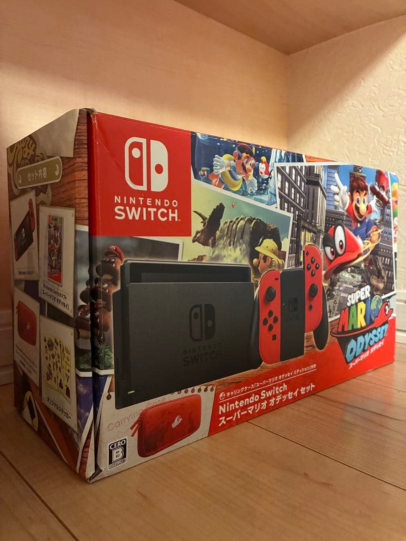 NintendoSwitch スーパーマリオオデッセイセットソフトなし 任天堂