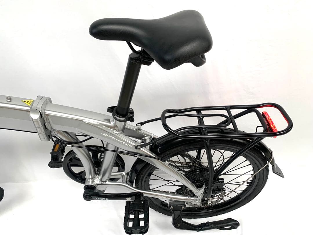 【即乘】送料無料 YADEA ディスク式MTB 折り畳み電動自転車 動作確認済