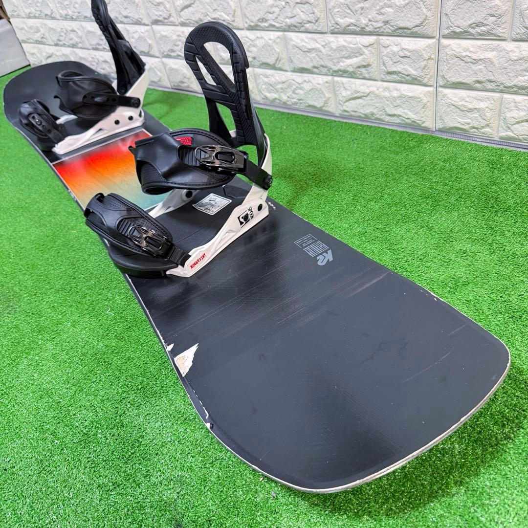 K2 AFTERBLACK 151 ビンディング付き　スノーボード　ケースあり