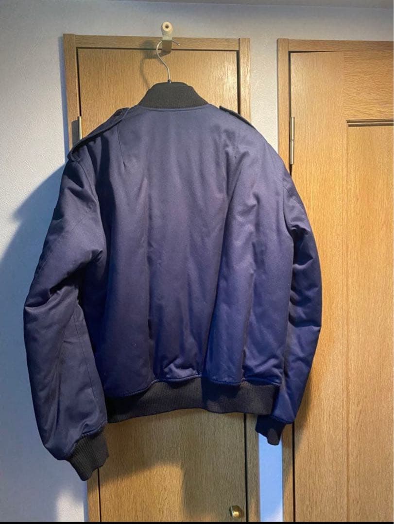 SAINT LAURENT ネイビー MA-1フライトジャケット