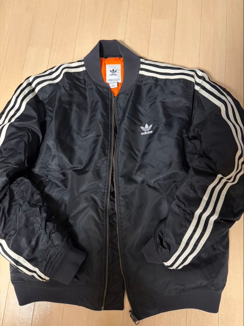 美品adidas MA-1ジャケット XL黒