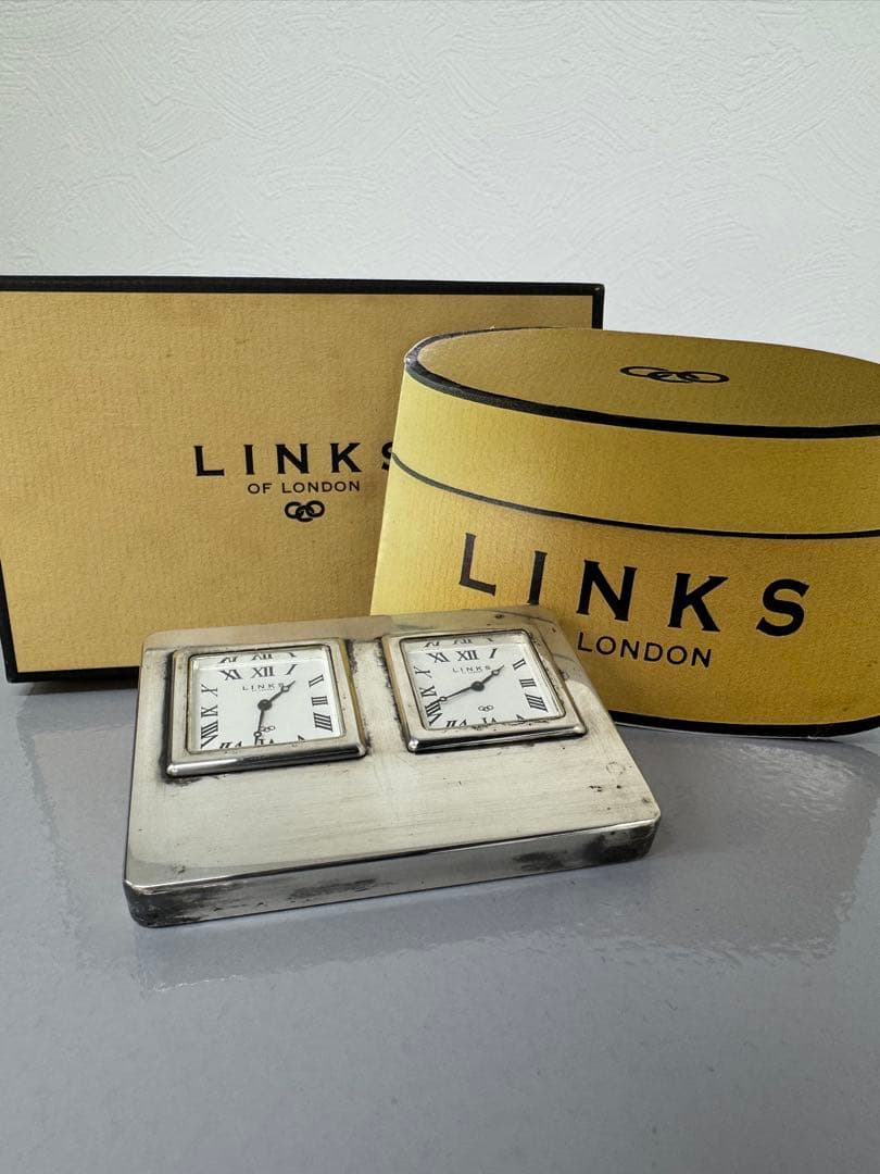 リンクスオブロンドン 置時計 置物 レア ジャンク品