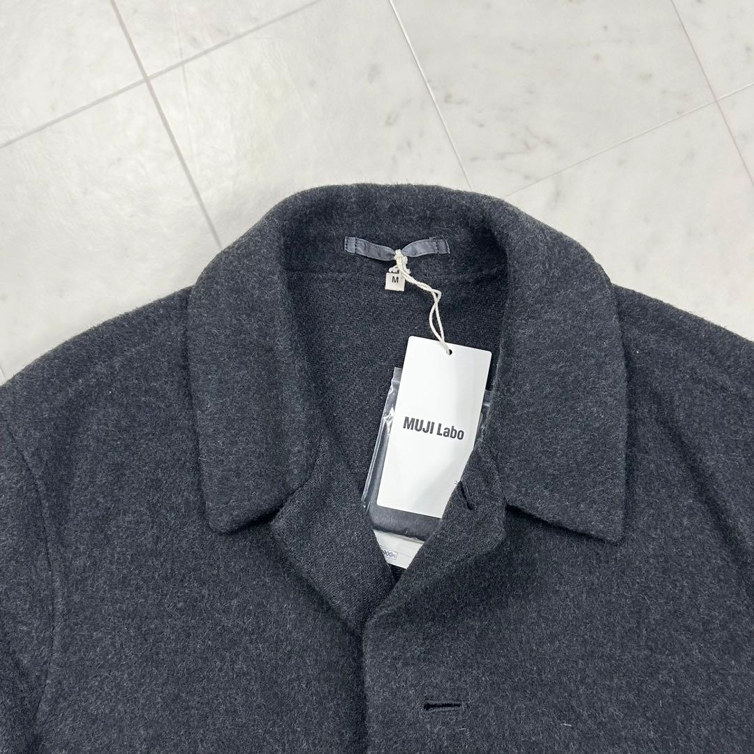 〈新品〉MUJI 無印良品【M】カシミヤ混ショートステンカラーコート