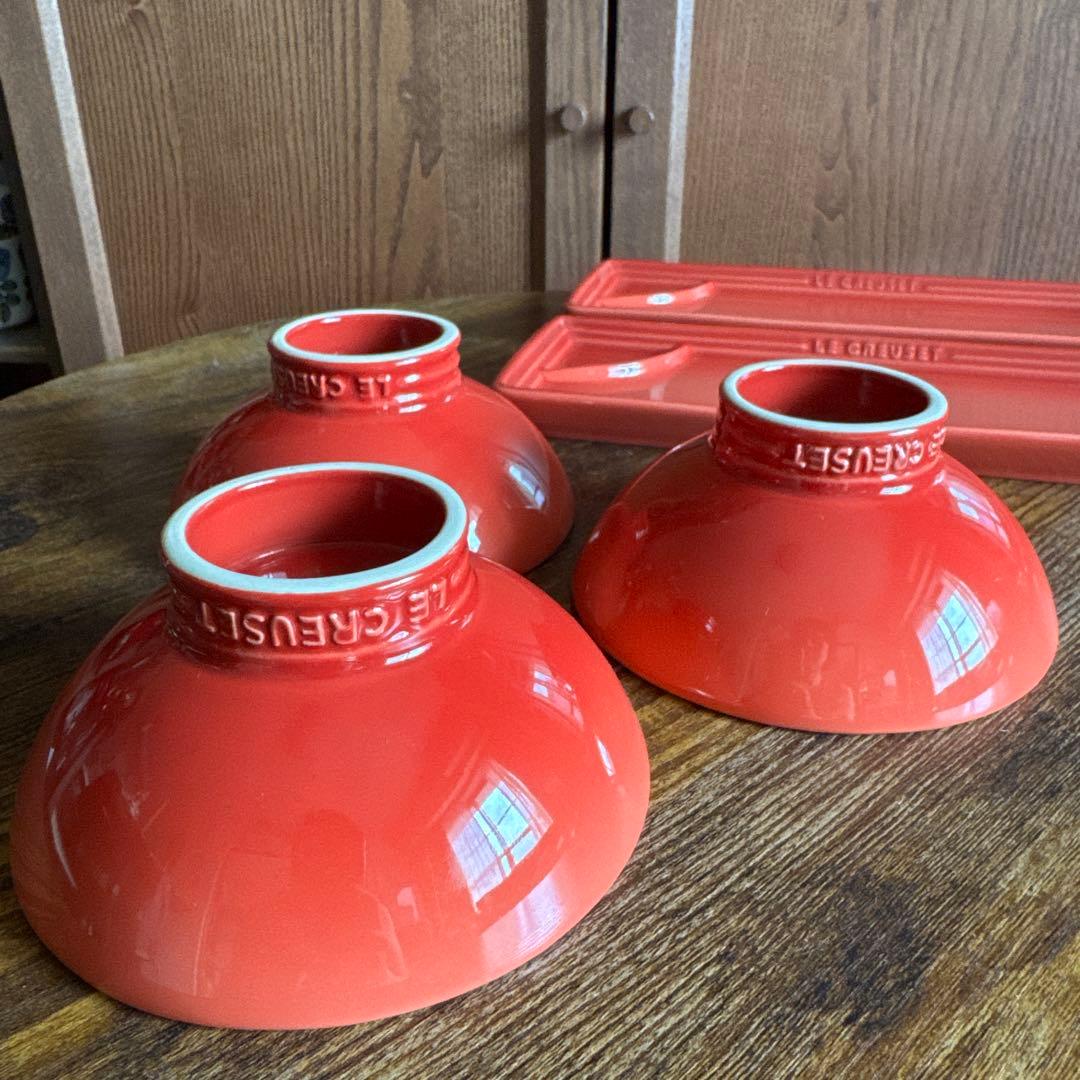 ルルです。LE CREUSET ル・クルーゼ　ジャポネスク和式3点セット