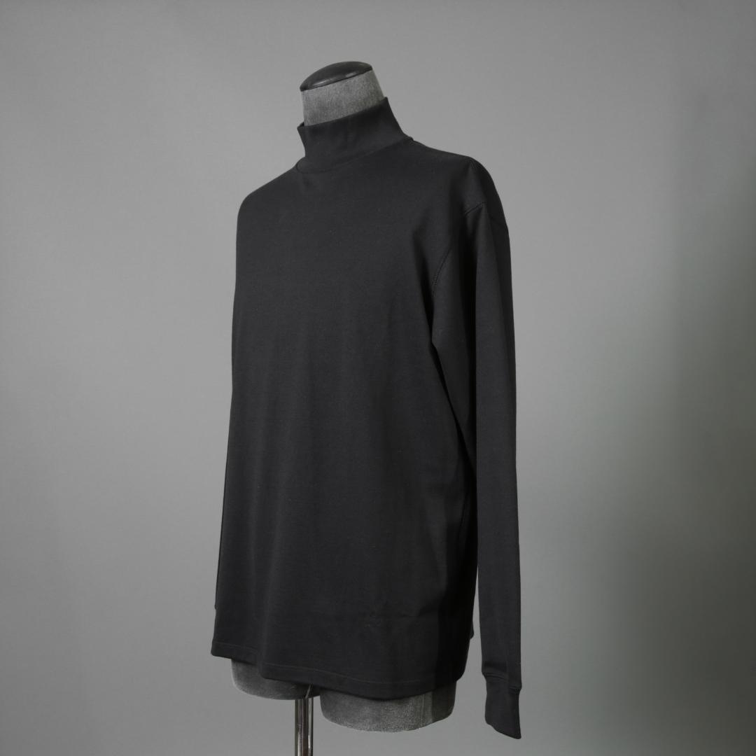 カームレンス 25AW TSHIRT004. モックネック 長袖Tシャツ
