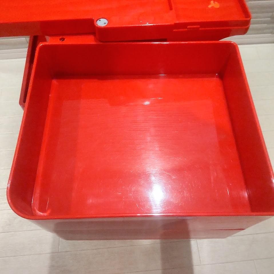 B-LINE Joe Colombo ボビーワゴン 2段 レッド