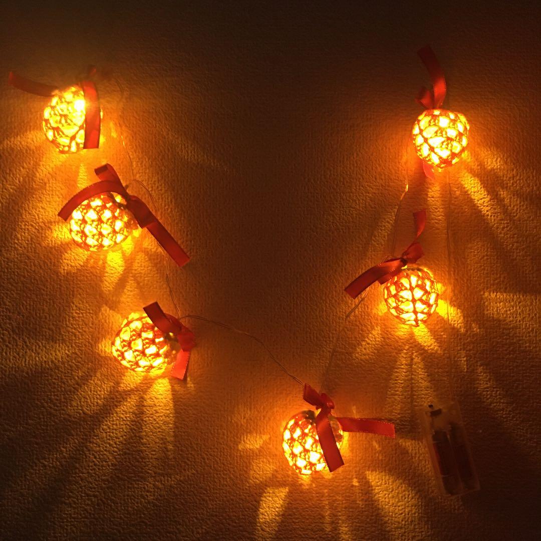 いちごガーランドランプ