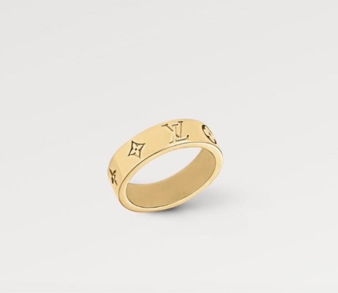 【Louis Vuitton】モザイク シン リング 18-19号