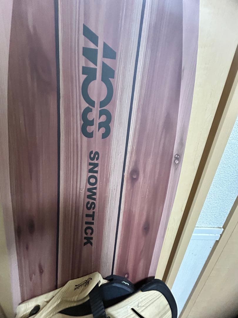 MOSS STICK スノーボード BURTONビンディング付
