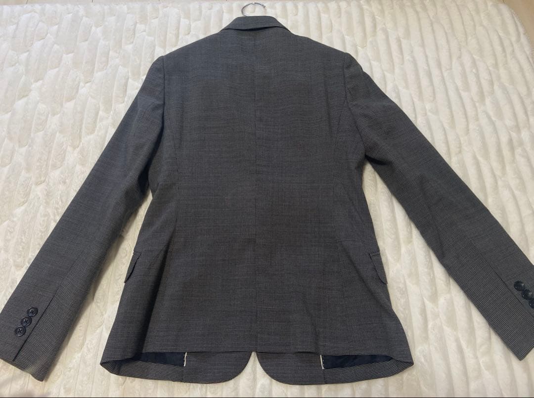 【美品】洋服の青山 n-line Precious パンツスーツ グレー