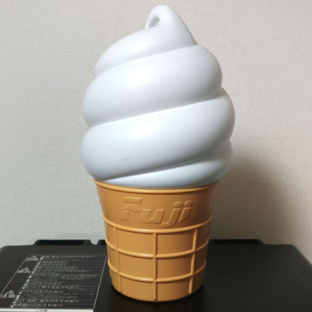 Fuji フジ ソフトクリーム 非売品 置物 ノベルティ 昭和 レトロ