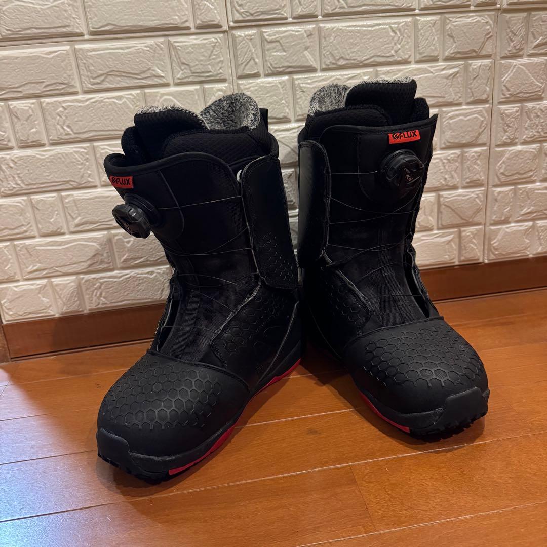 FLUX スノーボードブーツ ブラック　OM-BOA 26.5