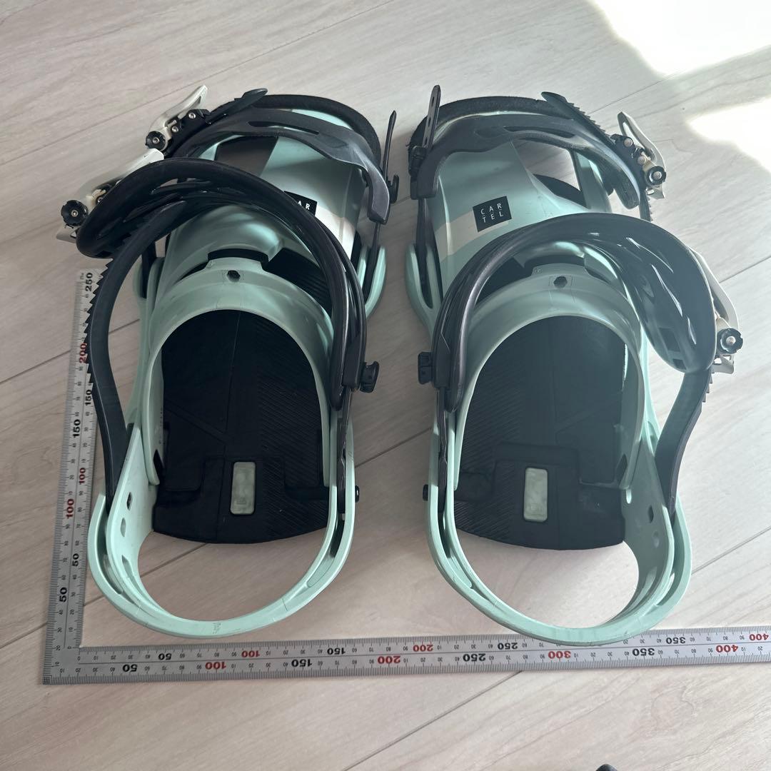 BURTON CARTEL ビンディング men's M/Lミントグリーン