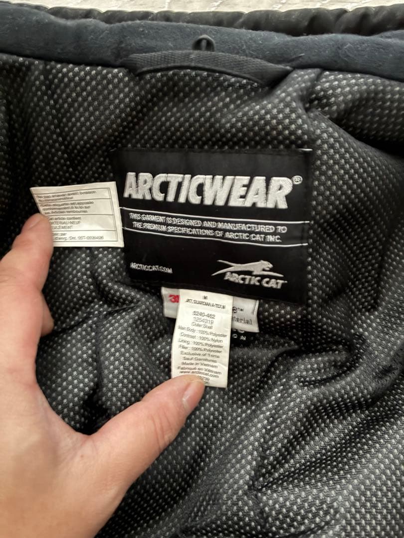 ARCTIC CAT ARCTICWEAR 防寒 上下セット M スノーモービル