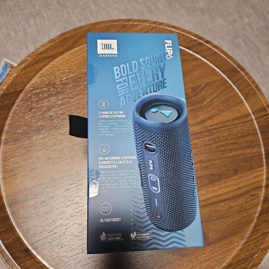 ❇️新品未開封✴️JBL FLIP 6 ワイヤレススピーカーブルー