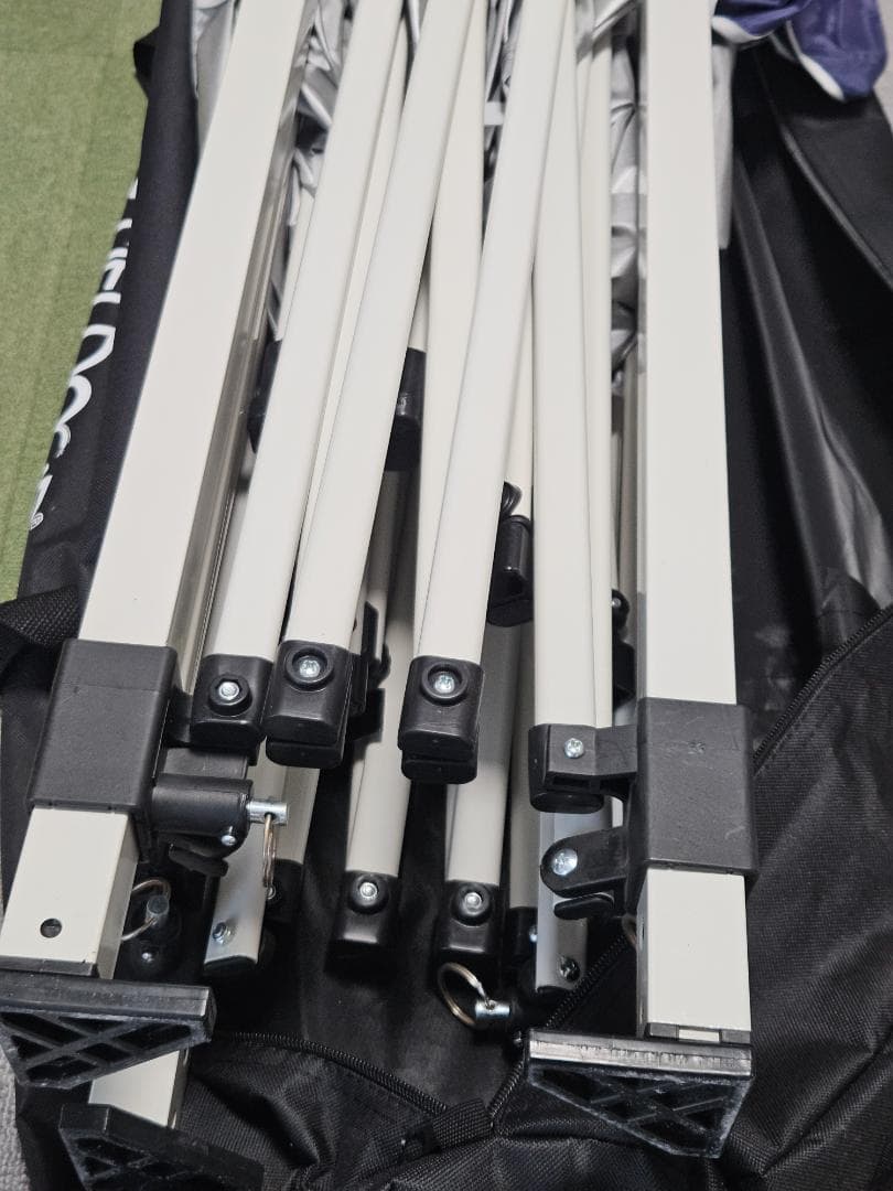 FIELDOOR タープテント 3mx2m ブルー おまけ付き