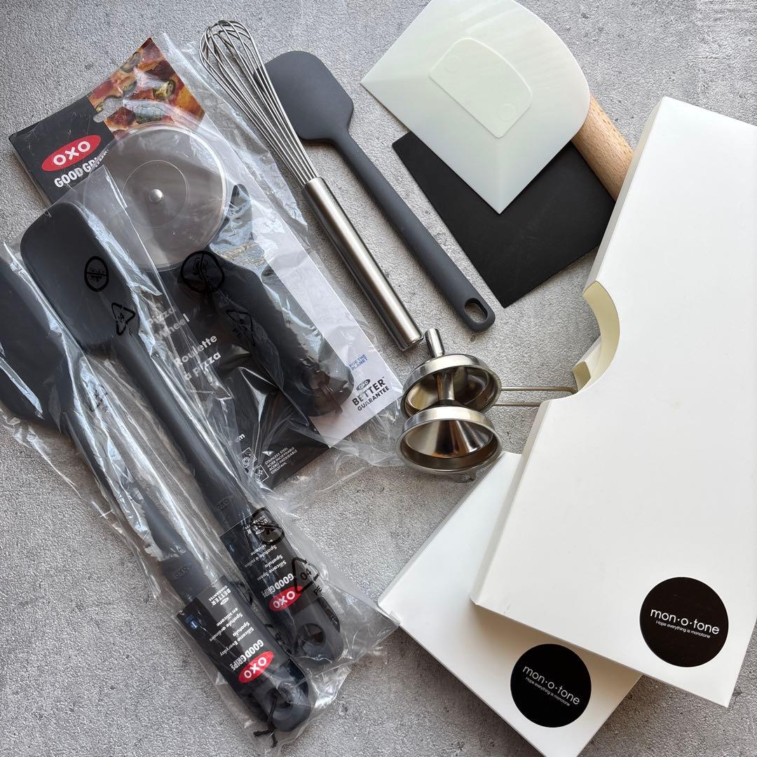 OXO オクソー シリコン スパチュラ ピザカッター 霜鳥製作所 スケッパー