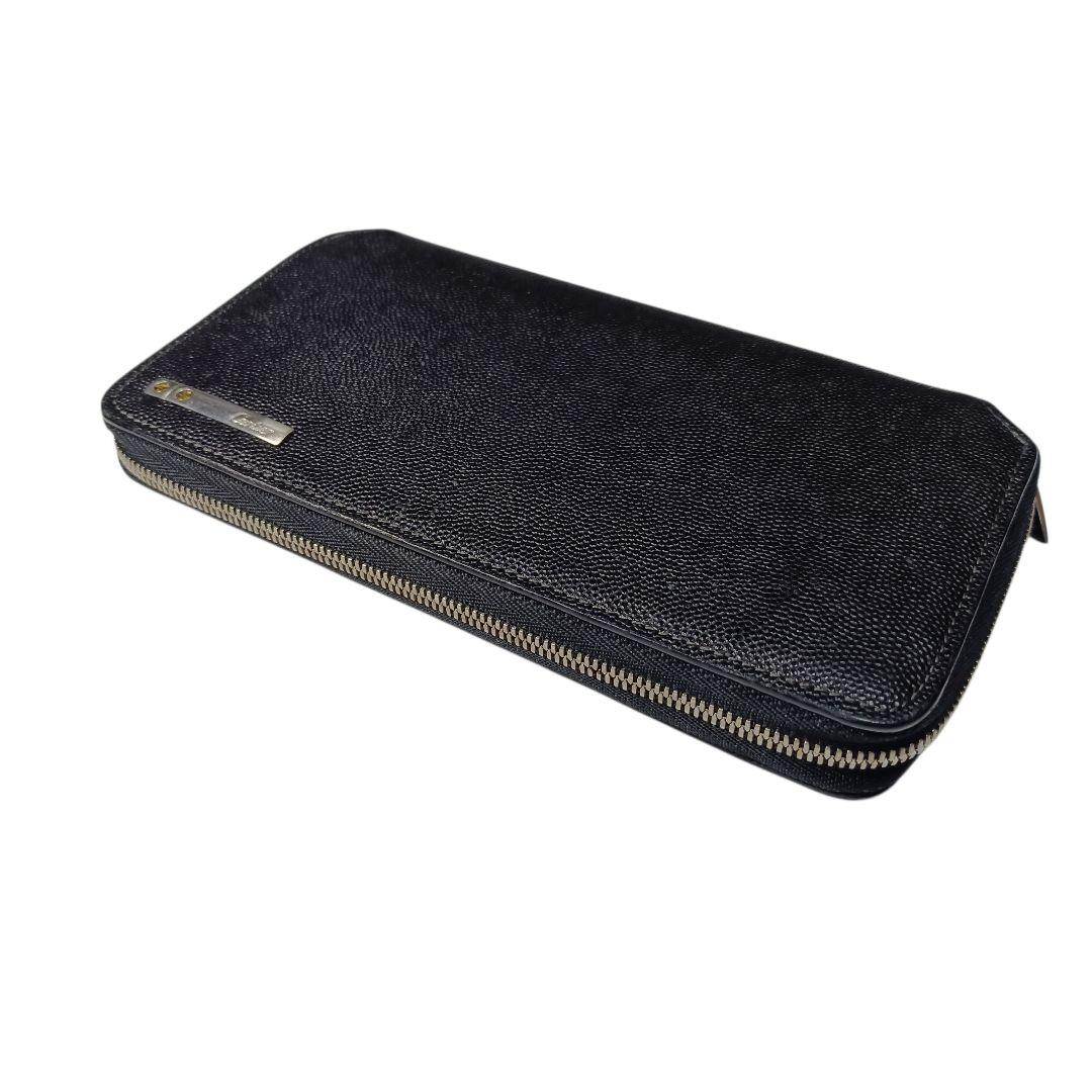 美品♪カルティエ Cartier ラウンドジップ 長財布 レザー ユニセックス