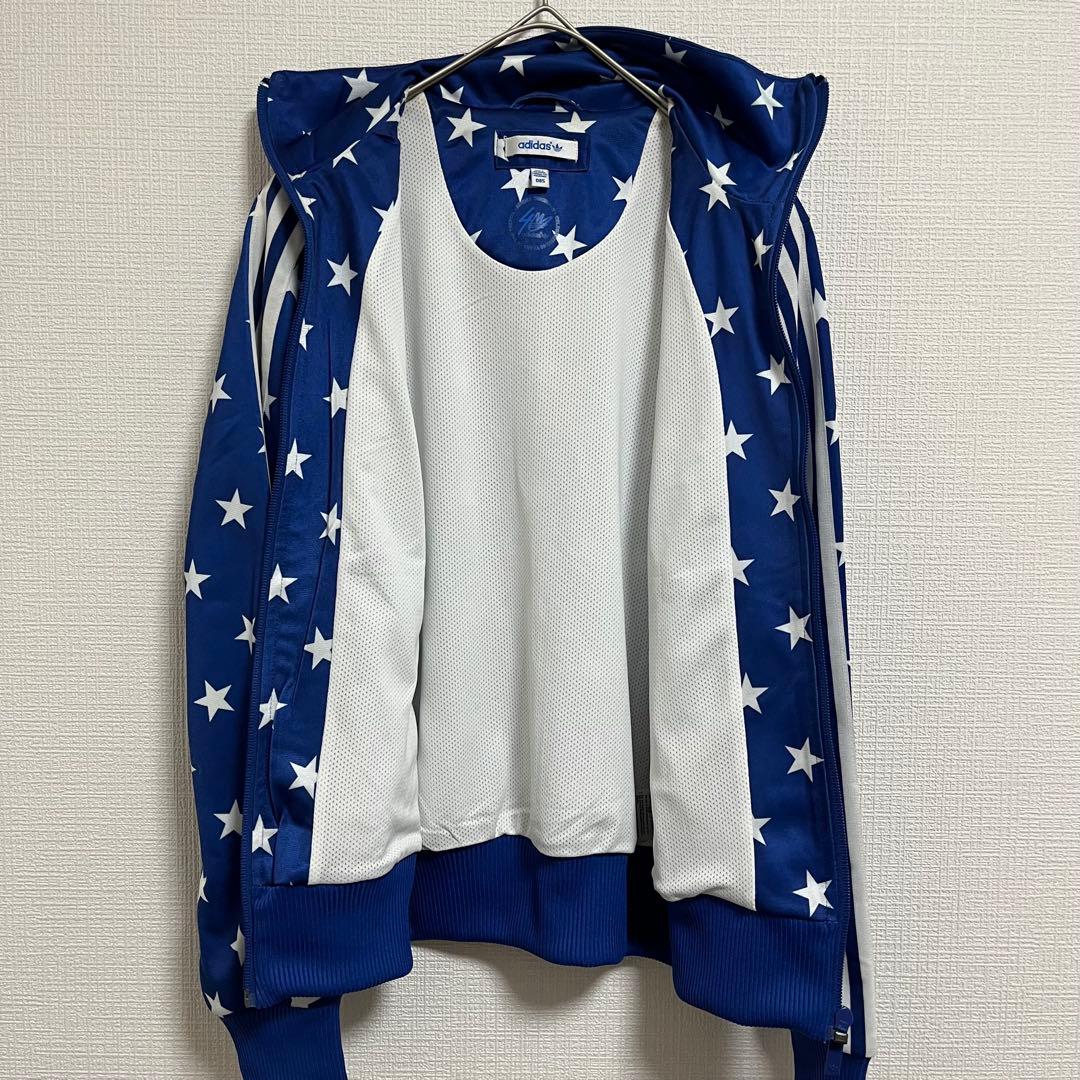 【希少！】adidas　トラックジャケット　M　 40周年記念　ジャージ　星柄