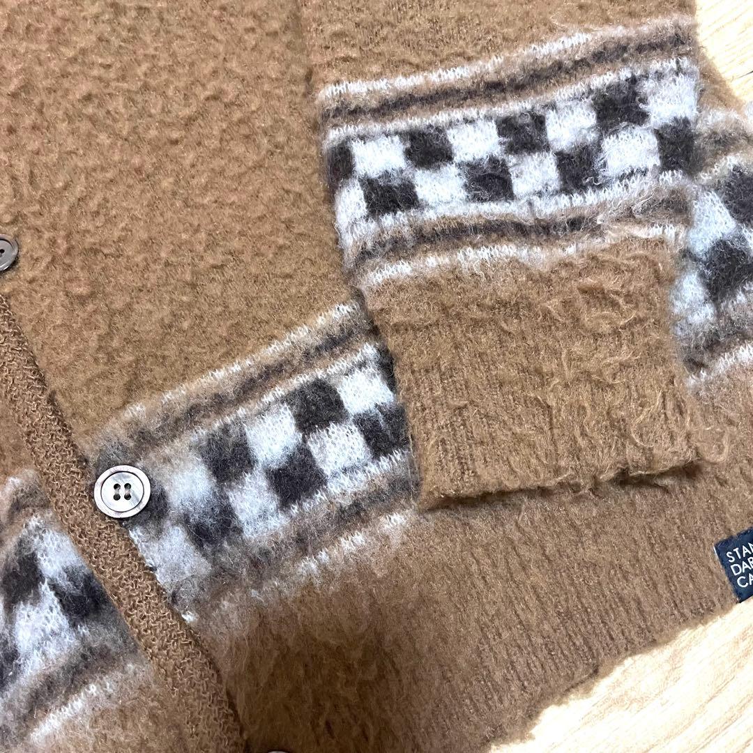 スタンダードカリフォルニア Checker チェッカー カーディガン