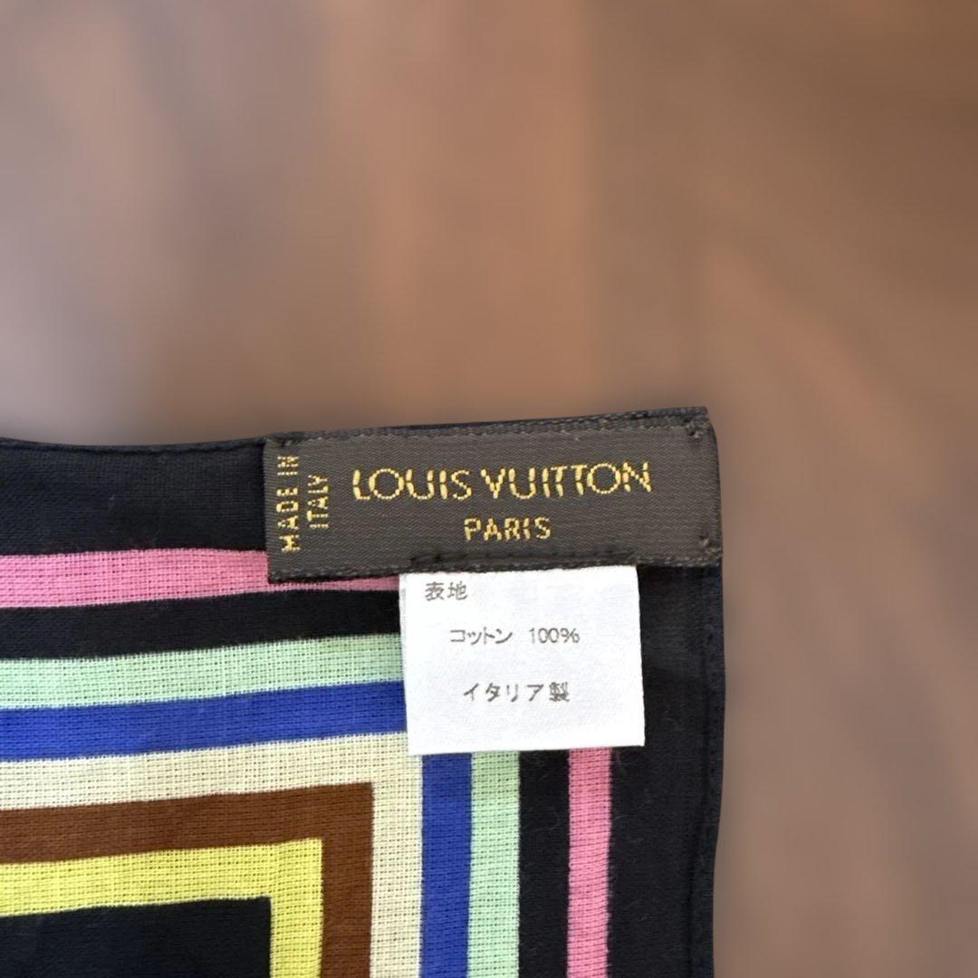 ルイヴィトン　Louis Vuitton マルチ　モノグラム　スカーフ　美品