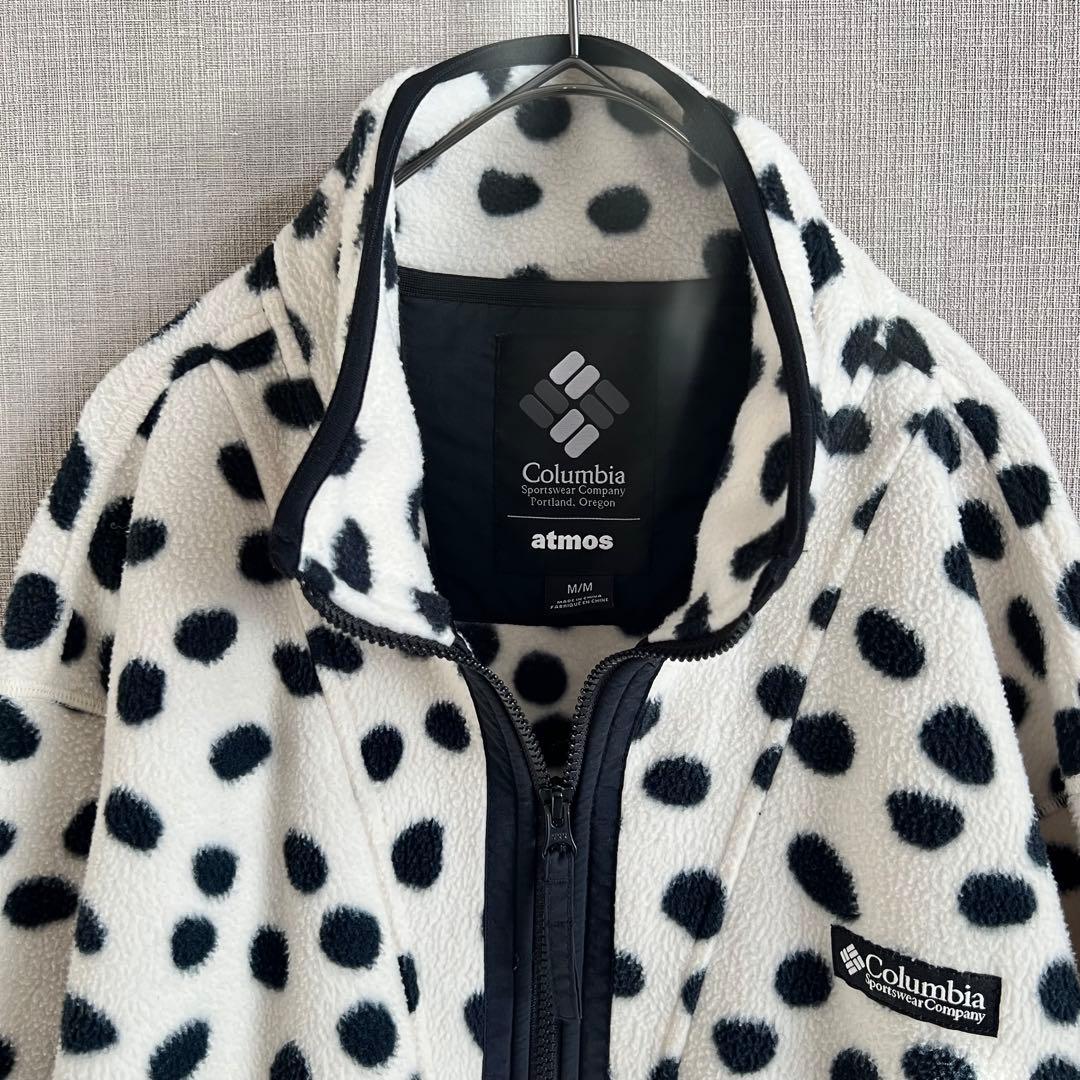 Columbia x atmos フリースジャケット ダルメシアン M