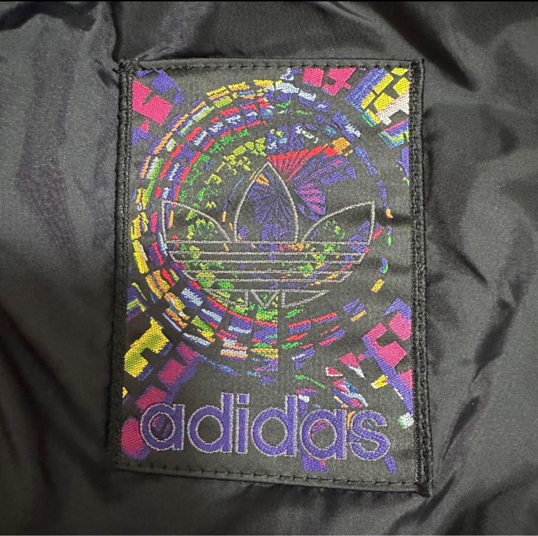 【超希少◎】adidas　スキーウェア　ジャケット　総柄　vintage　80s