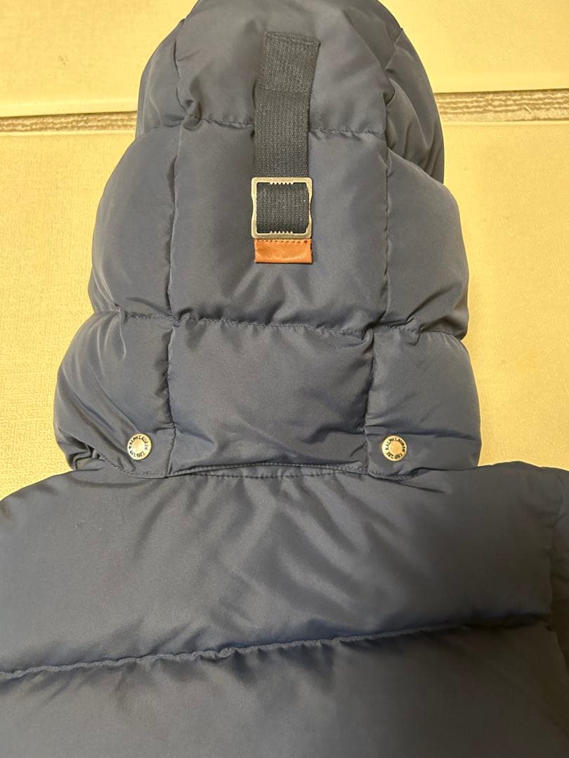 ポロ　ラルフローレン ダウンベスト フード付き