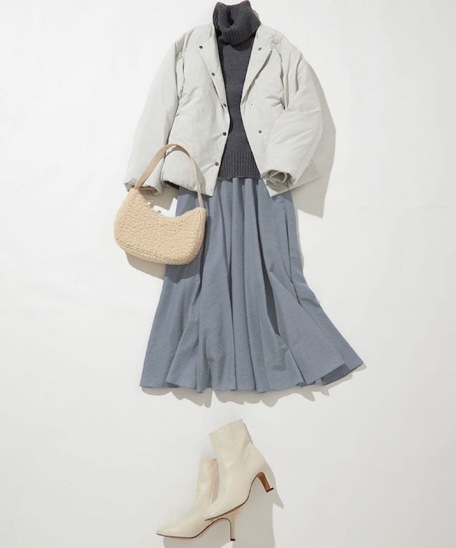 専用　　23区ウールカシミヤブレンドバルキー タートルネック ニット44 XL