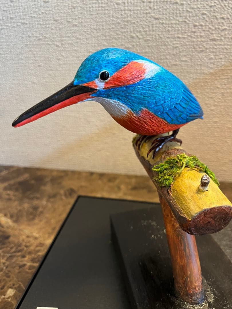 カワセミ　バードカービング