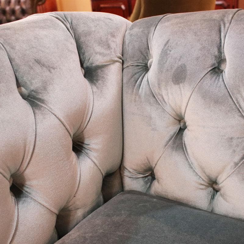 ベルベット ソファセット グリーン 3人がけ 122-340