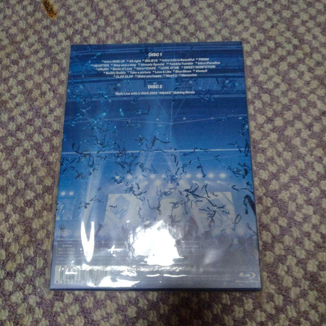 K-POP・アジア NiziU Blu-ray Live with U 2024 25 AWAKE