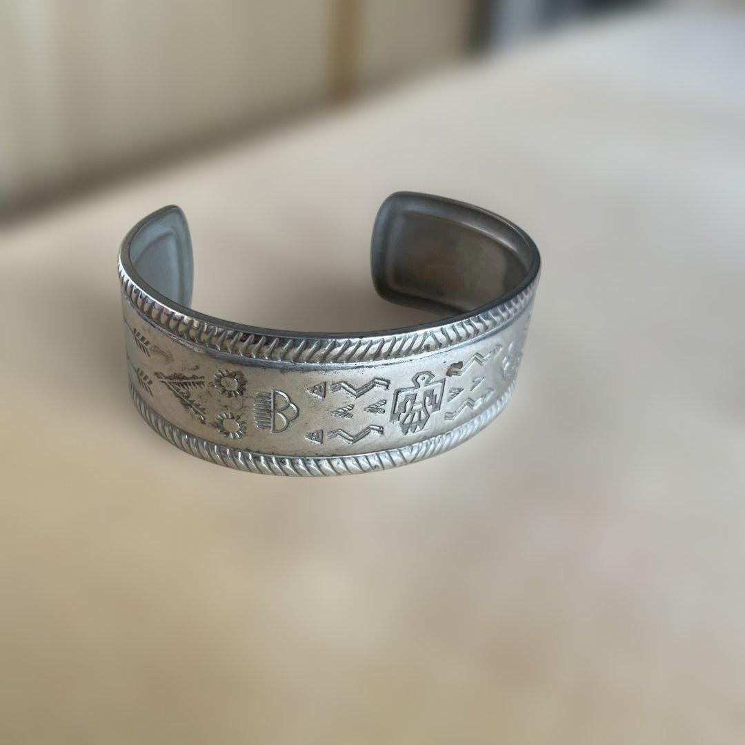 50s ナバホバングル　ヴィンテージ　インディアンジュエリー