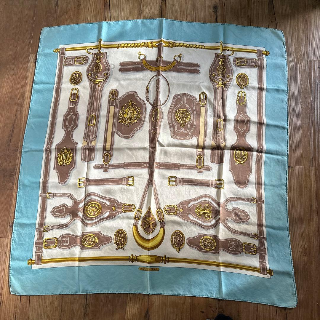 週末セール★美品★希少★エルメス★カレ★90×90