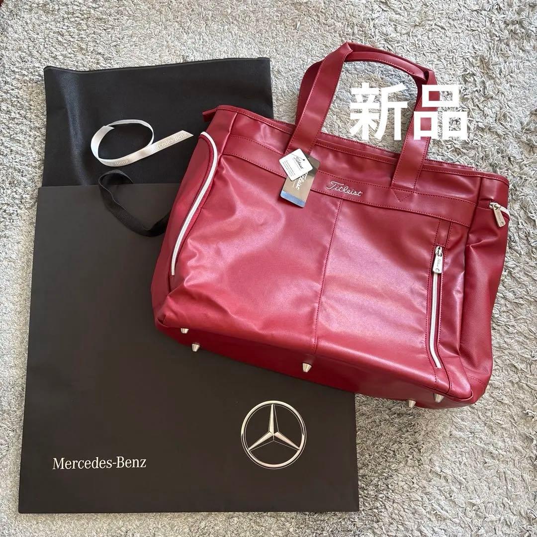 新品メルセデス・ベンツ純正 Titleistタイトリストトートバッグゴルフバッグ